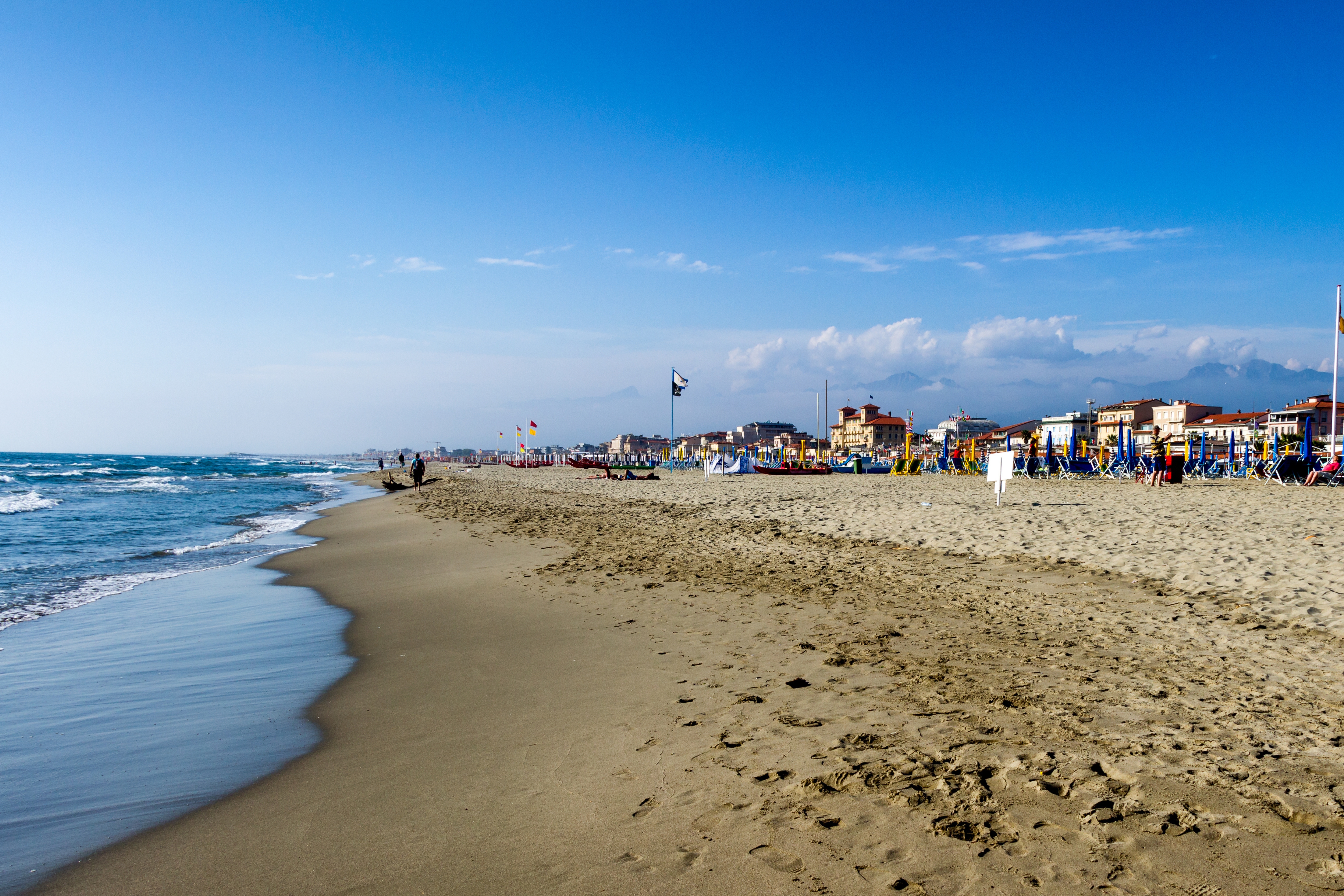 Viareggio in Tuscany, Italy