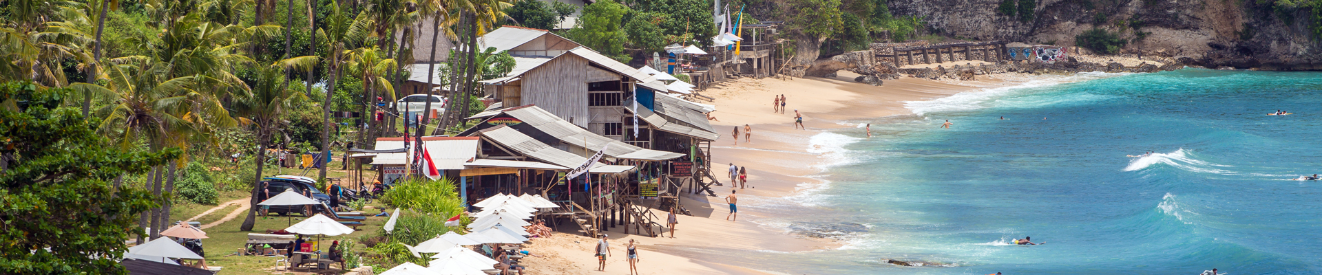 Balangan Beach in Bali, Indonesia