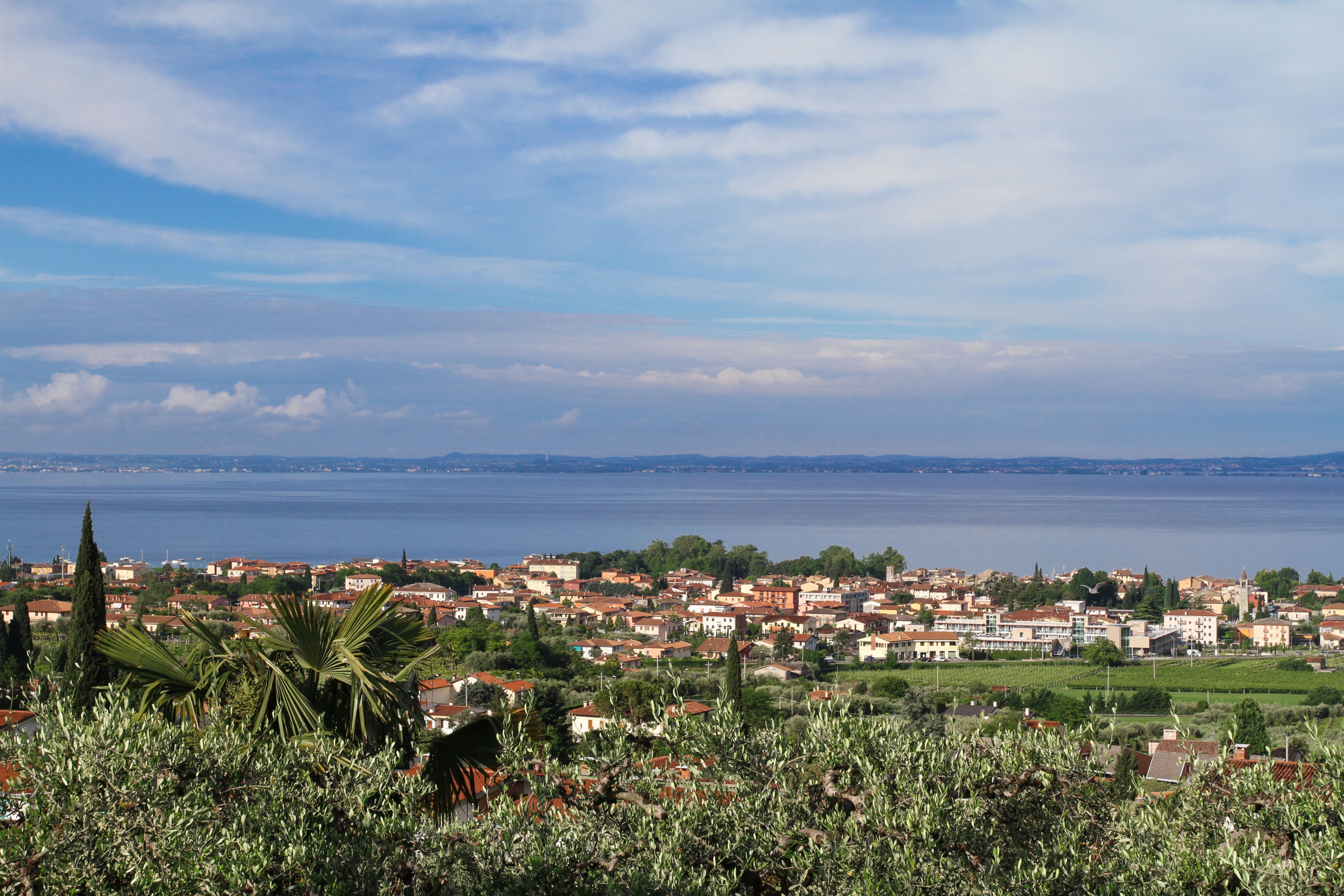 Lake Garda in Bardolino, Italy