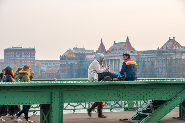 Liberty Bridge in Budapest