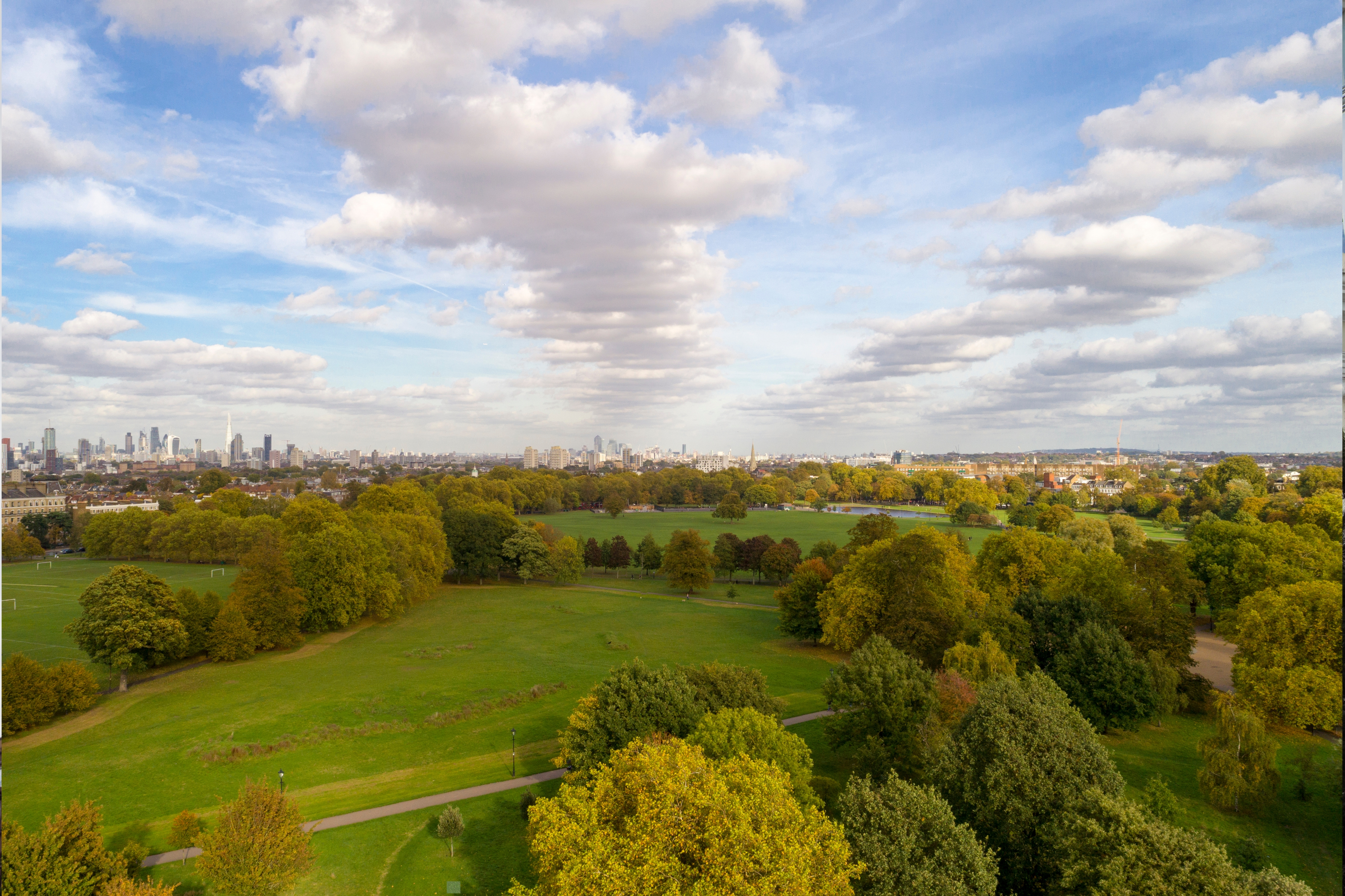 Clapham Common in London