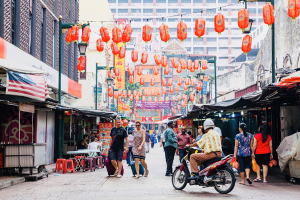 Chinatown in Kuala Lumpur 