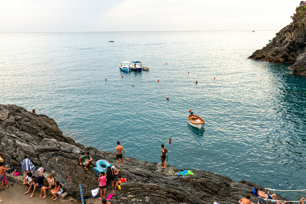 Manarola in the Cinque Terre in Italy's Liguria Region