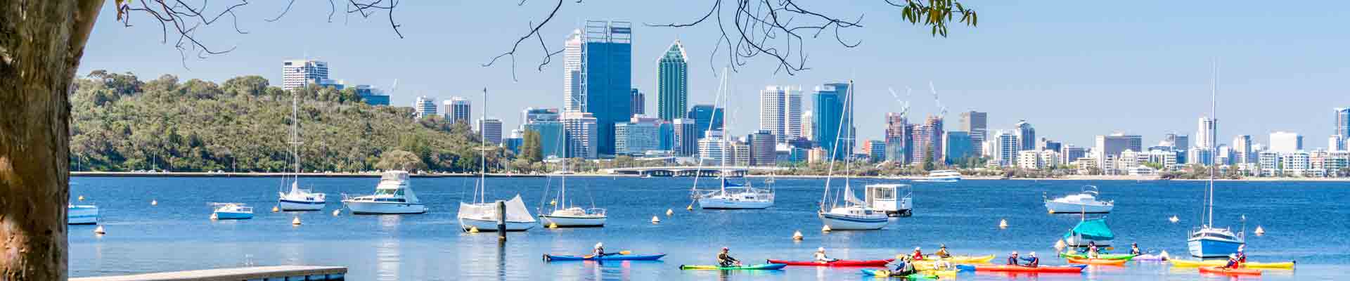 Matilda Bay in Perth, Australia