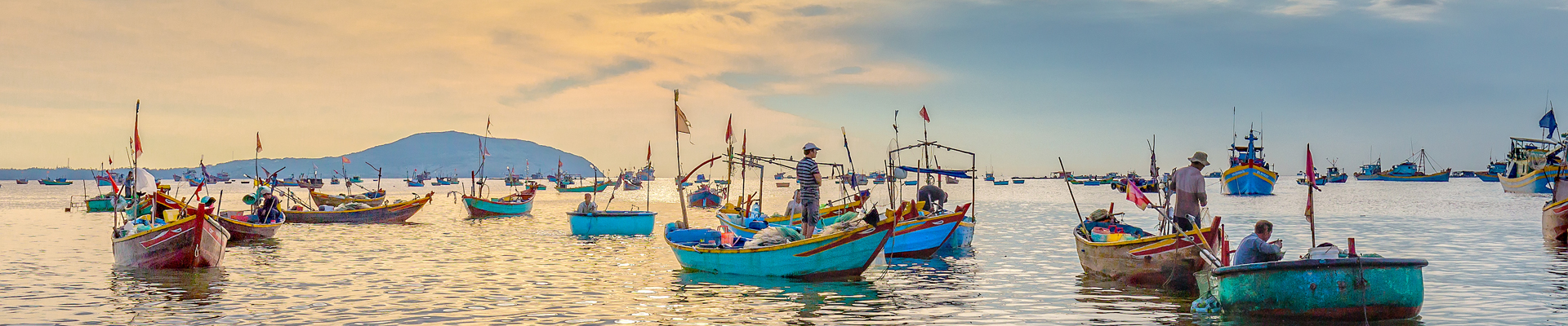 Fishing in Phan Thiet, Vietnam