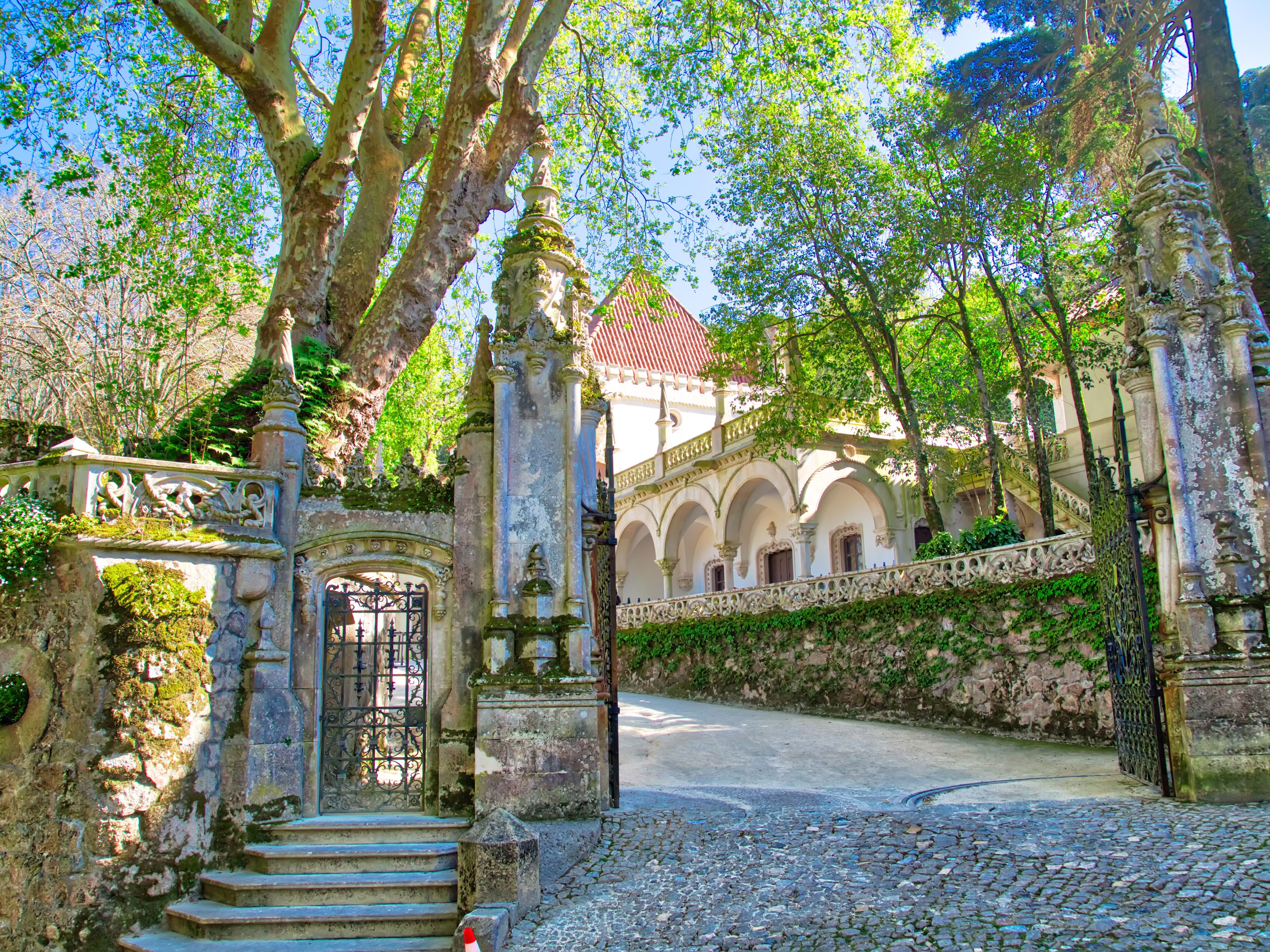 Quinta da Regaleira Castle in Cascais, Portugal