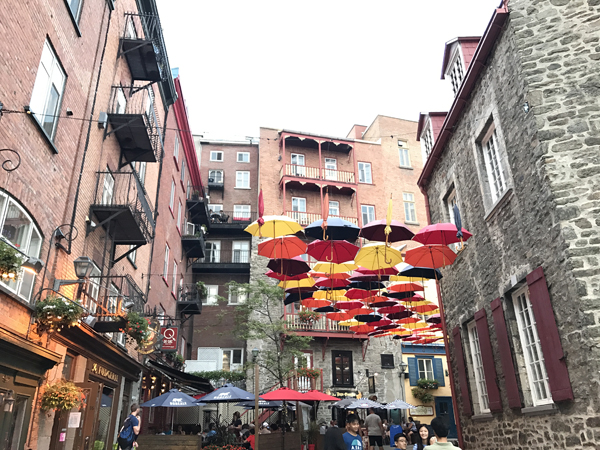 Lower Town in Old Quebec