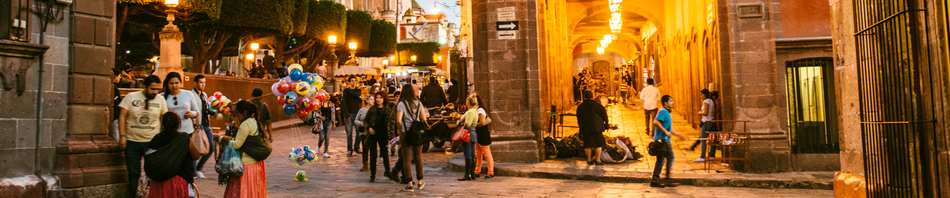 Eveningtime in San Miguel de Allende, Mexico