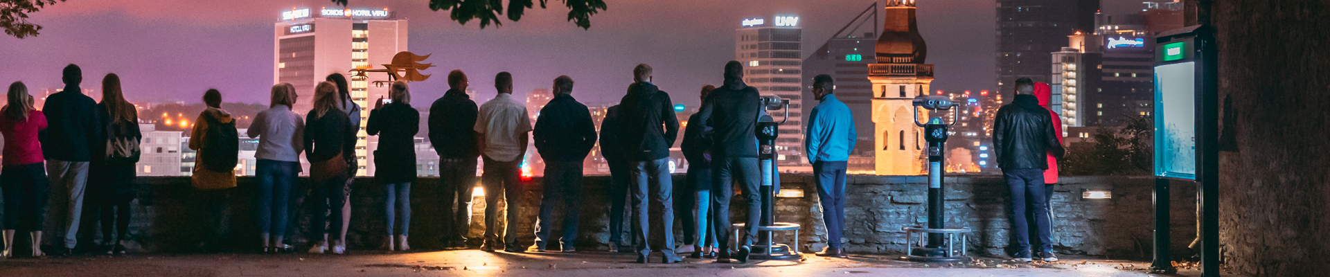 Kohtuotsa Viewing Platform in Tallin, Estonia