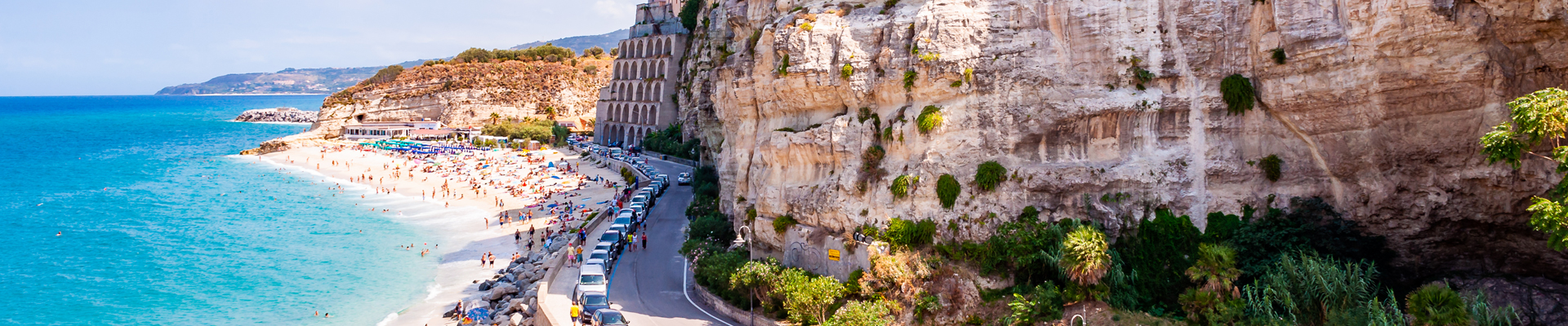 Rotonda Beach in Tropea in Italy's Calabria Region