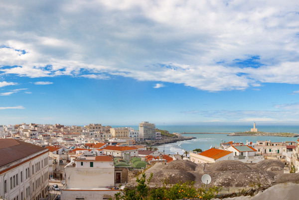 Vieste in the Puglia Region of Italy